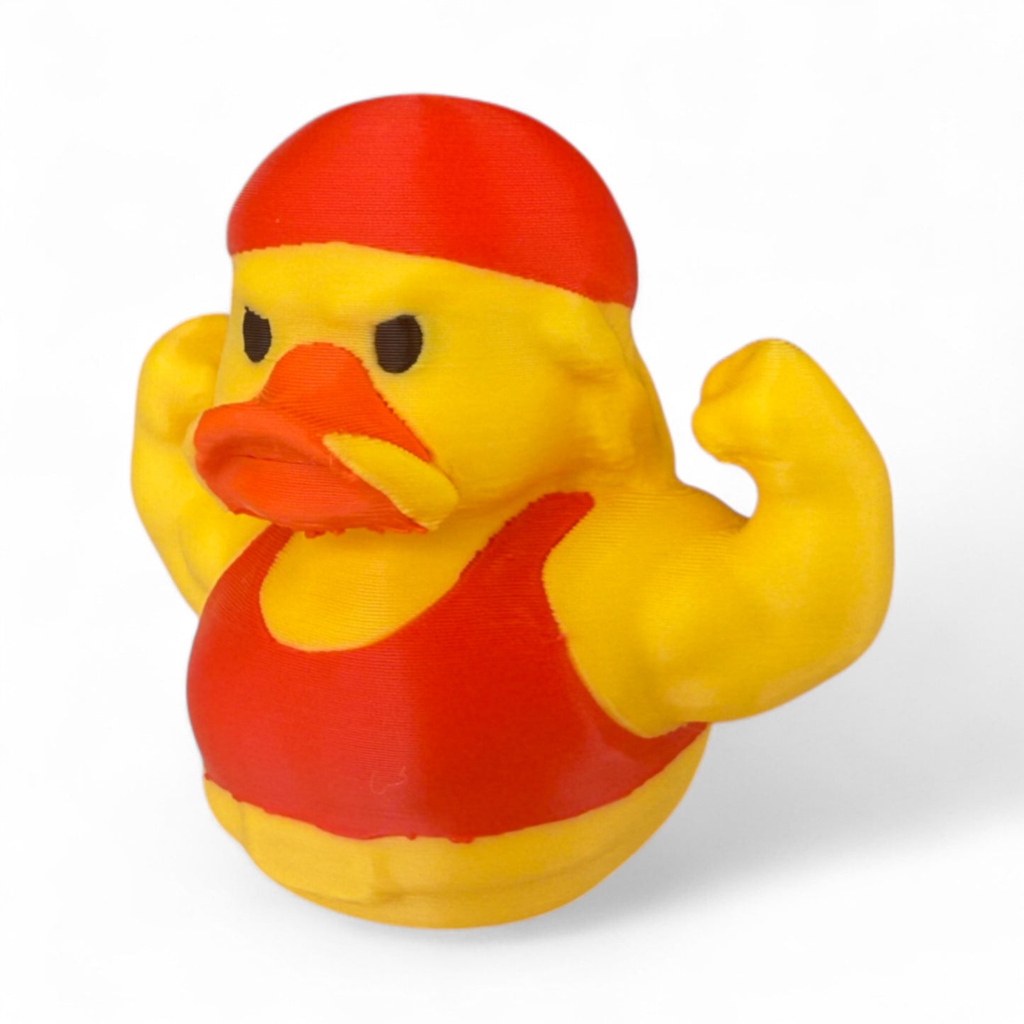80s Wrestler Duck – Retro Bandana Duck for Wrestling Fans & Collectors 3D-Printed Duck - Jeep Accessory - Rubber Duck - Great for ducking