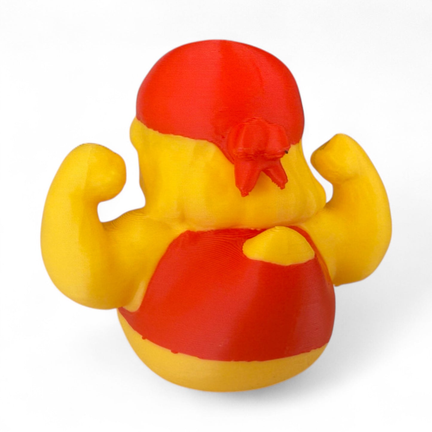 80s Wrestler Duck – Retro Bandana Duck for Wrestling Fans & Collectors 3D-Printed Duck - Jeep Accessory - Rubber Duck - Great for ducking