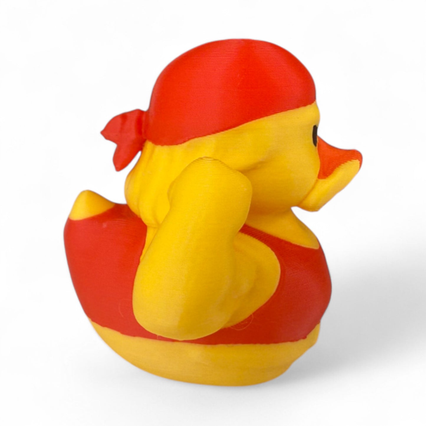 80s Wrestler Duck – Retro Bandana Duck for Wrestling Fans & Collectors 3D-Printed Duck - Jeep Accessory - Rubber Duck - Great for ducking