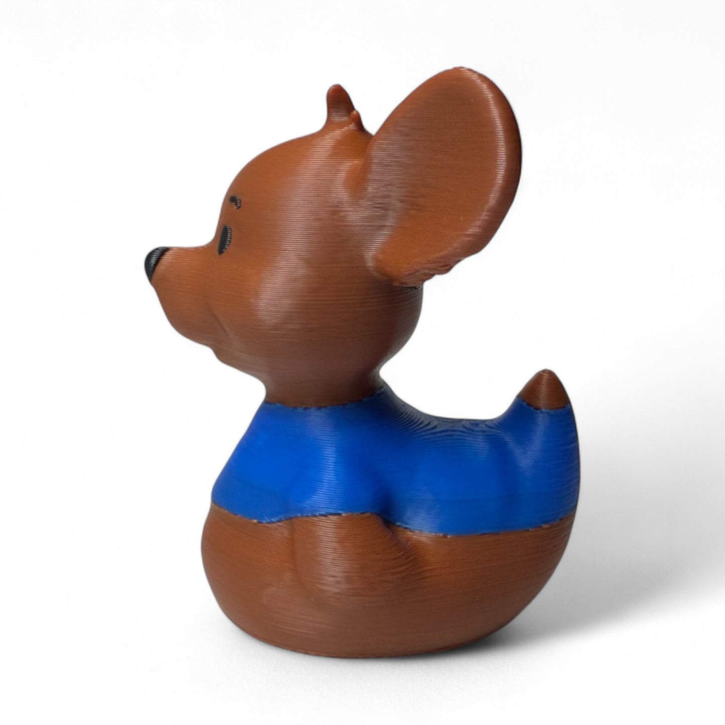 Baby Kangaroo Duck – Pouch-Sized Cuteness in a Blue Tee 3D-Printed Duck - Jeep Accessory - Rubber Duck - Great for ducking