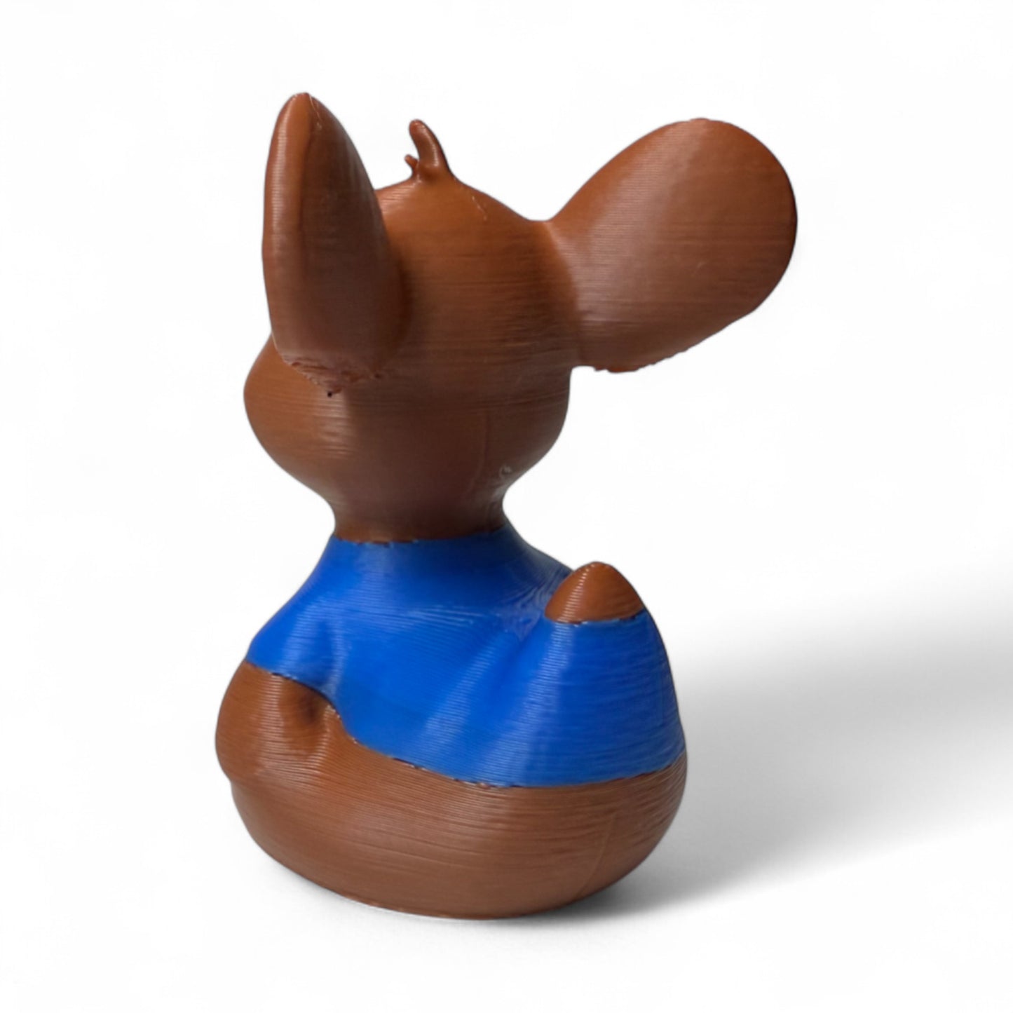 Baby Kangaroo Duck – Pouch-Sized Cuteness in a Blue Tee 3D-Printed Duck - Jeep Accessory - Rubber Duck - Great for ducking
