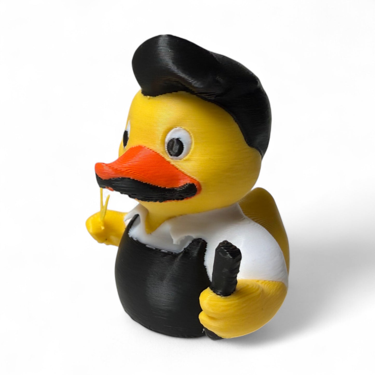 Barber Duck – Hair Stylist & Barber Shop Rubber Duck Collectible 3D-Printed Duck - Jeep Accessory - Rubber Duck - Great for ducking