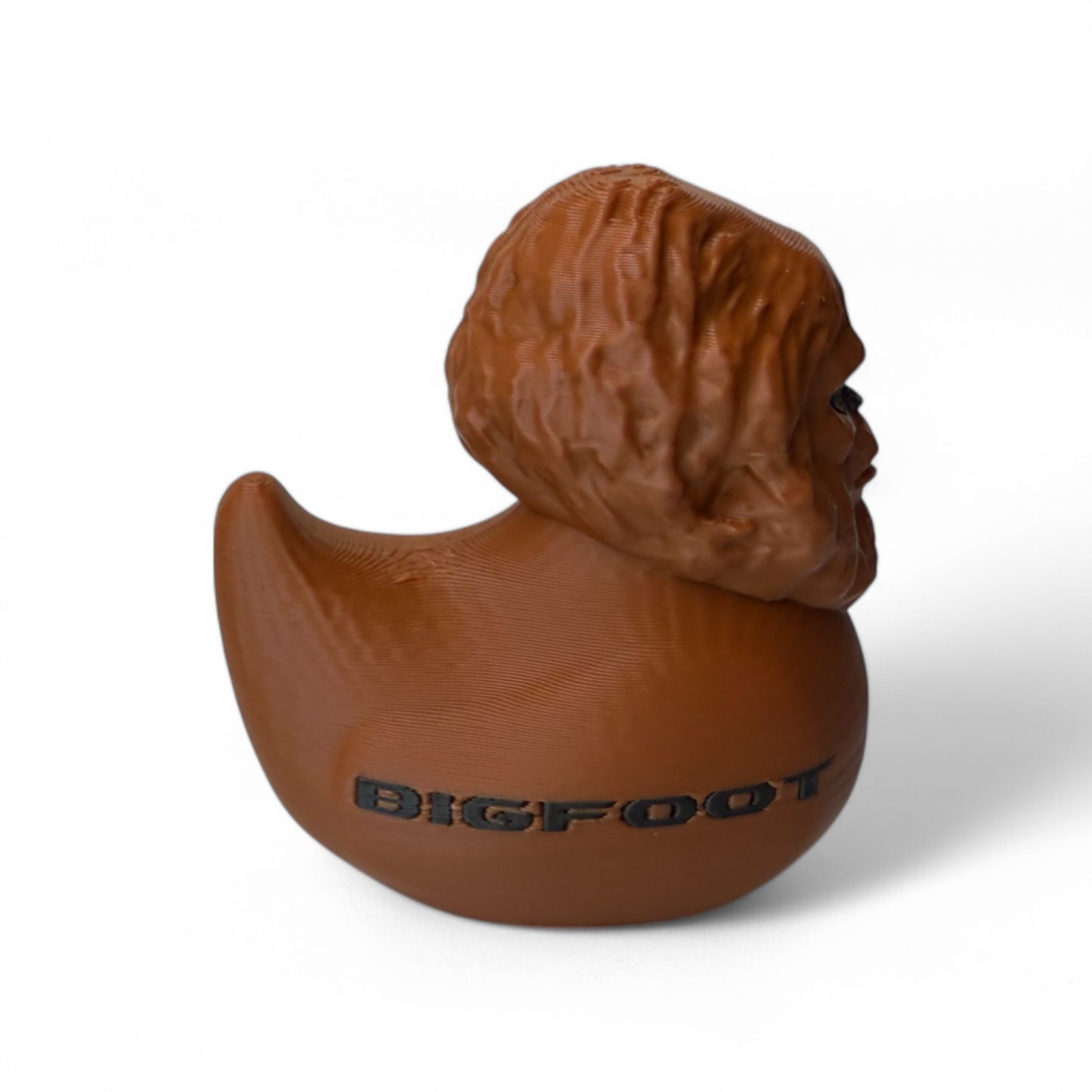 Bigfoot Duck – 3D-Printed Forest Duck with Sasquatch Style & Mystery Vibes 3D-Printed Duck - Jeep Accessory - Rubber Duck - Great for ducking