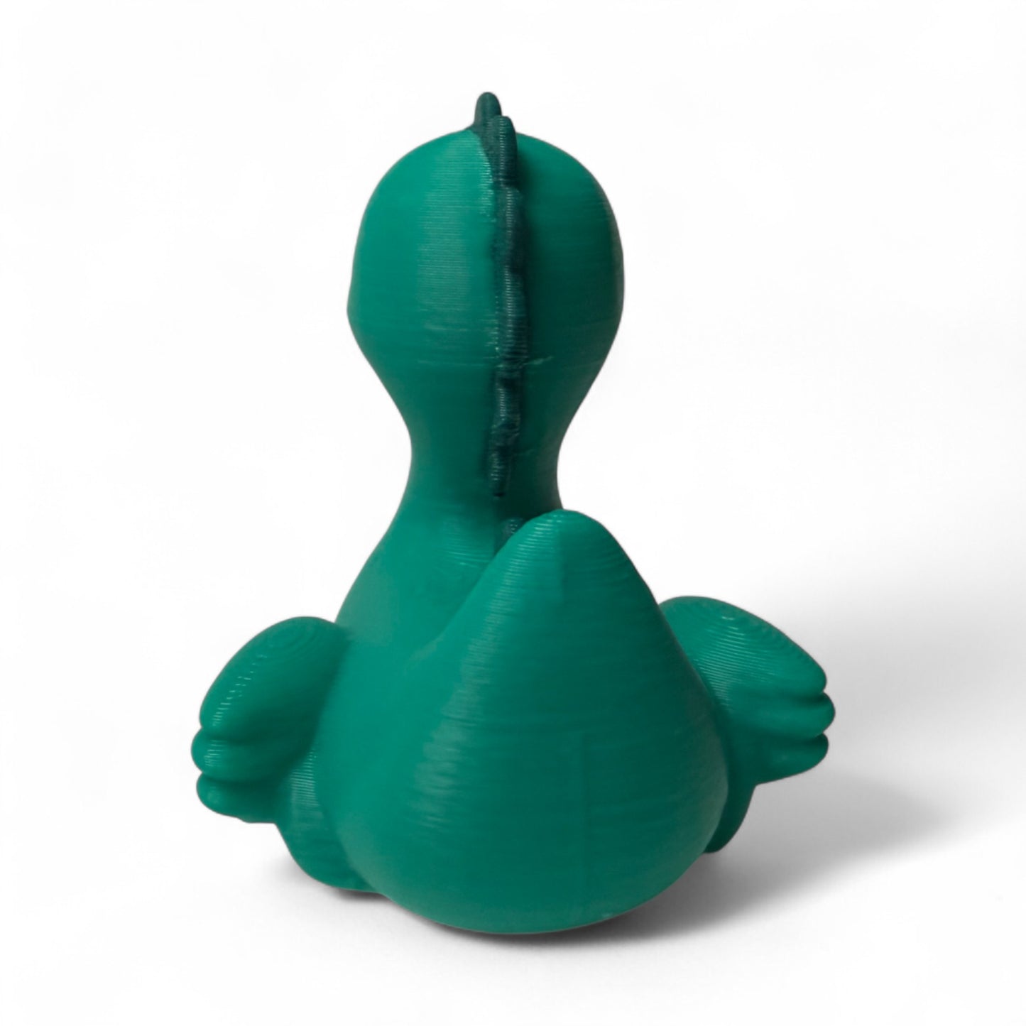 Billy the Brontosaurus Duck – 3D-Printed Dinosaur Duck with Long Neck & Jurassic Charm 3D-Printed Duck - Jeep Accessory - Rubber Duck - Great for ducking