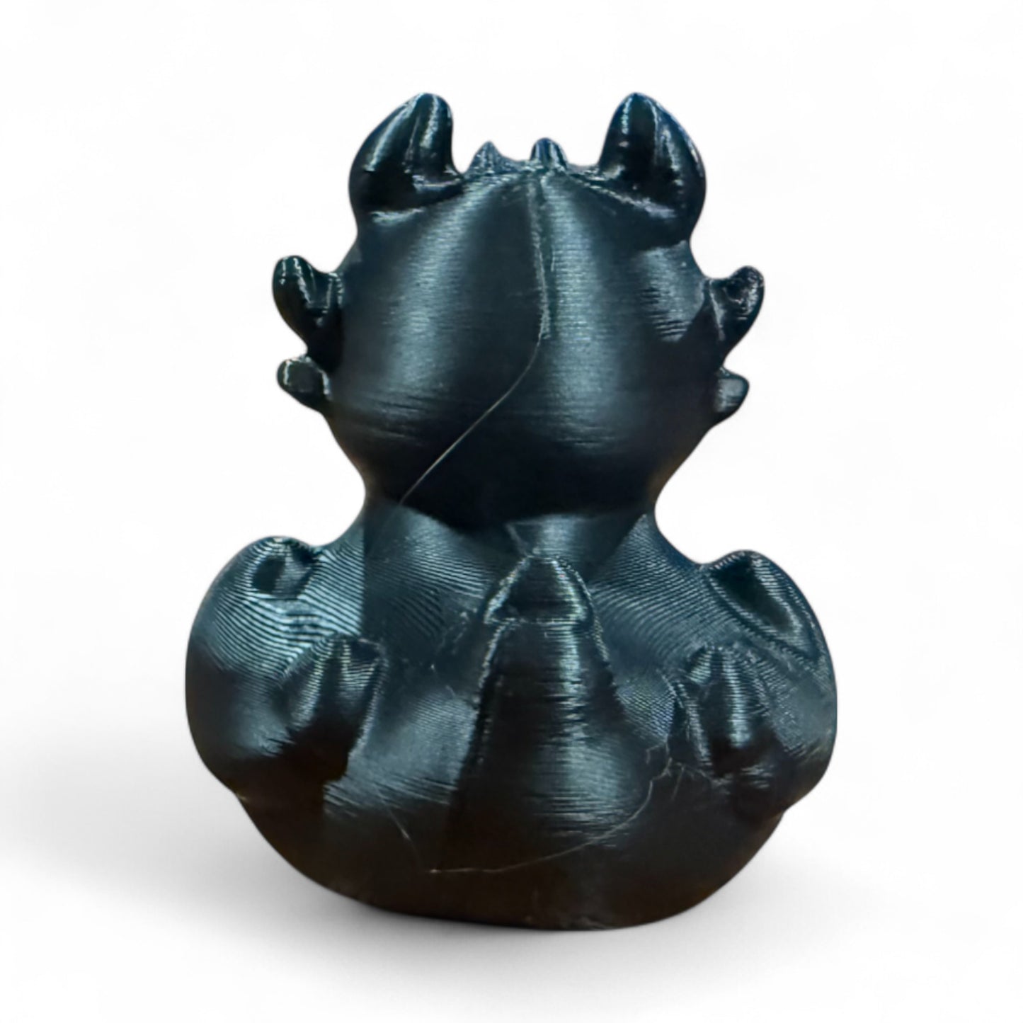 Black Dragon Duck – Fierce Fantasy Duck for Jeep Dashboards & Collectors 3D-Printed Duck - Jeep Accessory - Rubber Duck - Great for ducking