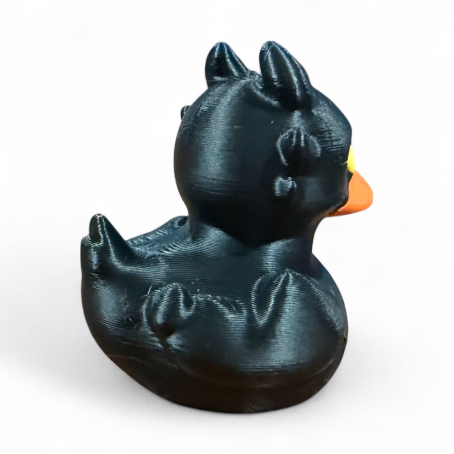 Black Dragon Duck – Fierce Fantasy Duck for Jeep Dashboards & Collectors 3D-Printed Duck - Jeep Accessory - Rubber Duck - Great for ducking