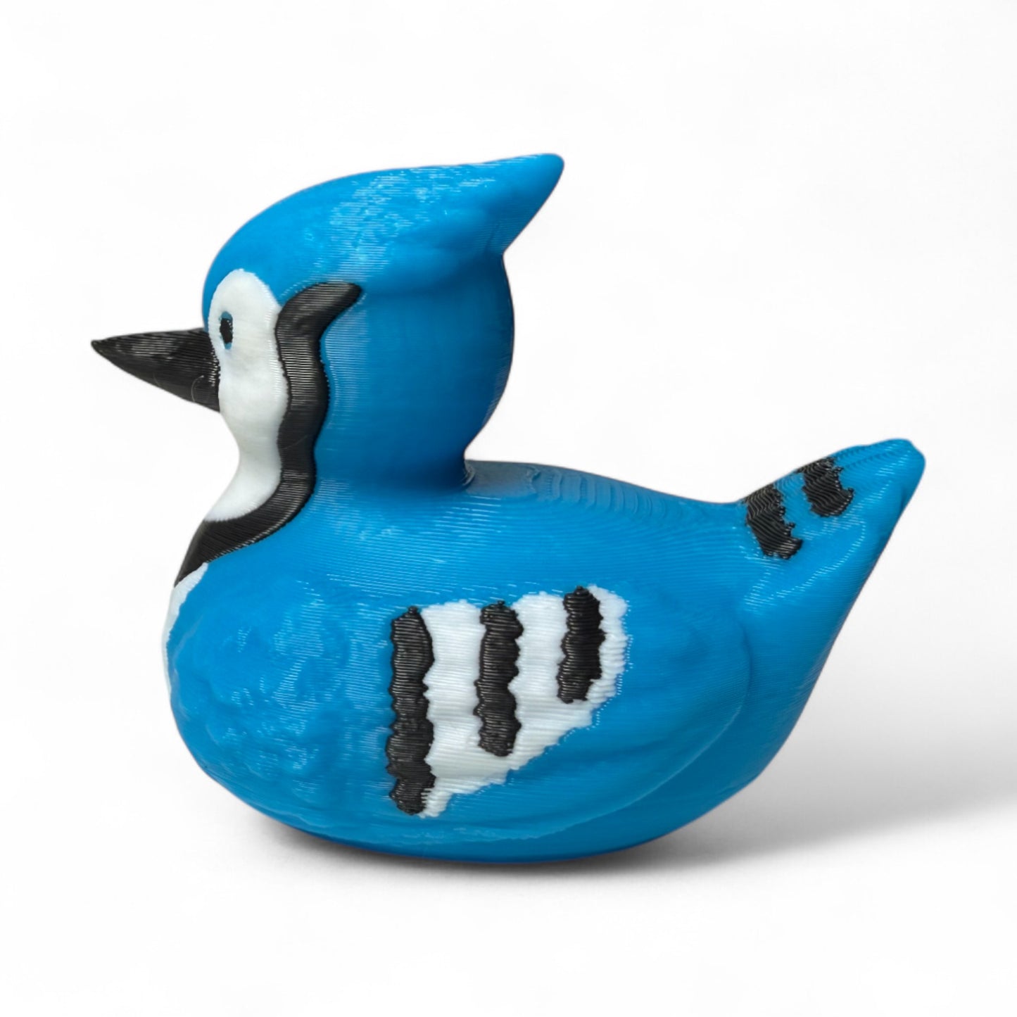 Blue Jay Duck – Bird-Inspired Dashboard Buddy and Nature Gift for Jeep Lovers 3D-Printed Duck - Jeep Accessory - Rubber Duck - Great for ducking