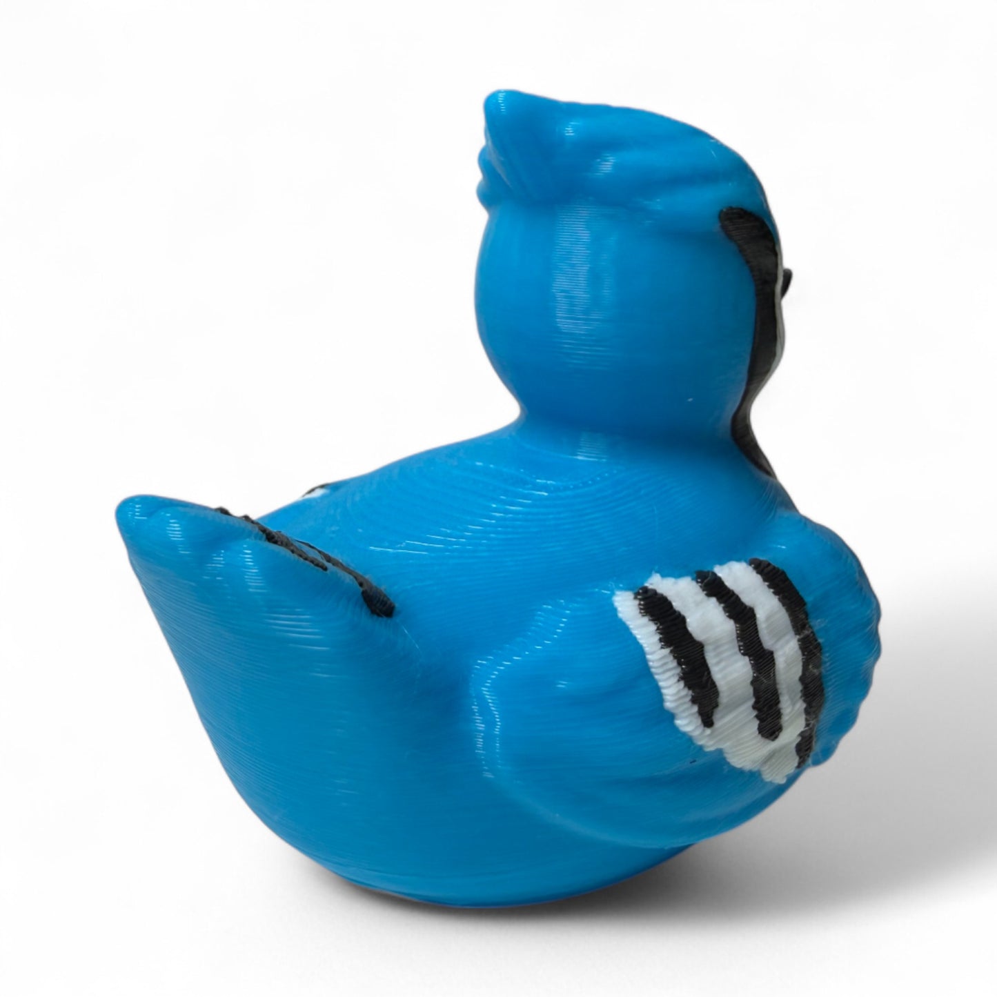 Blue Jay Duck – Bird-Inspired Dashboard Buddy and Nature Gift for Jeep Lovers 3D-Printed Duck - Jeep Accessory - Rubber Duck - Great for ducking