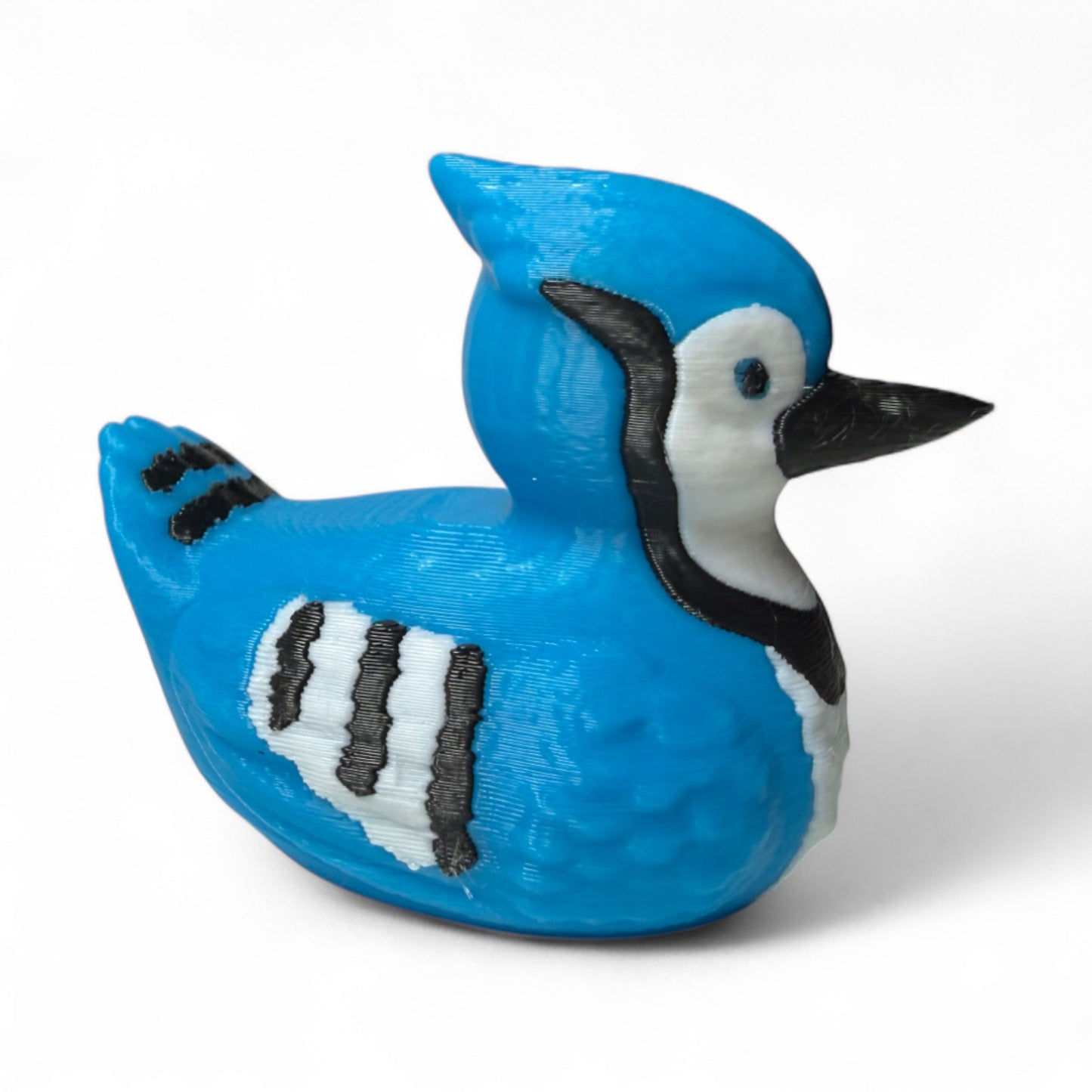 Blue Jay Duck – Bird-Inspired Dashboard Buddy and Nature Gift for Jeep Lovers 3D-Printed Duck - Jeep Accessory - Rubber Duck - Great for ducking