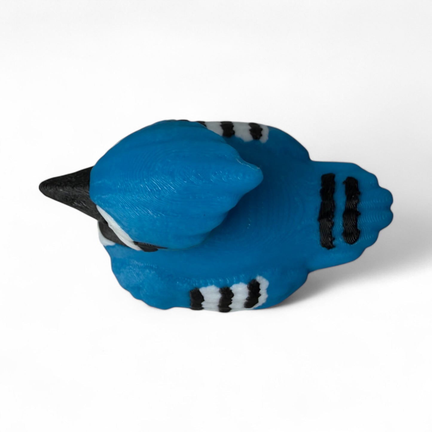 Blue Jay Duck – Bird-Inspired Dashboard Buddy and Nature Gift for Jeep Lovers 3D-Printed Duck - Jeep Accessory - Rubber Duck - Great for ducking