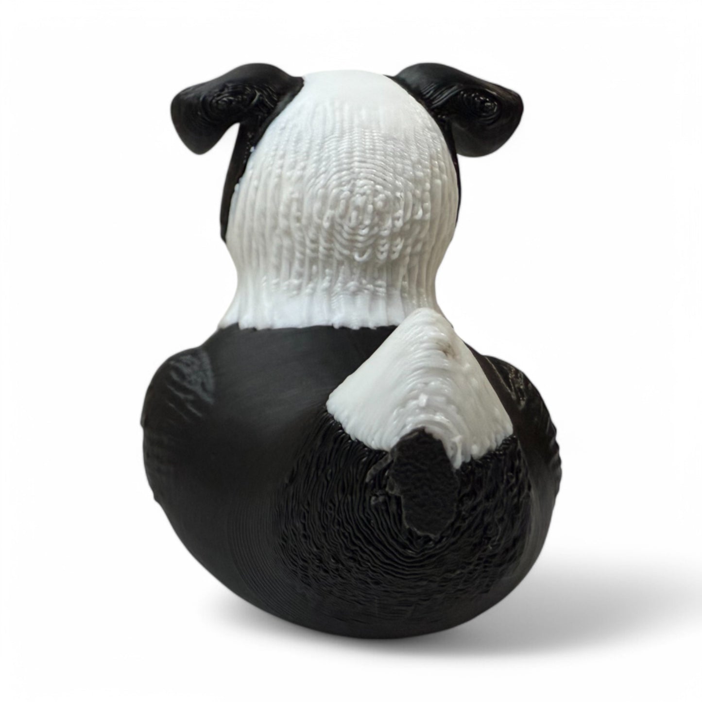 Border Collie Duck – 3D-Printed Energetic & Intelligent Dog Duck Collectible 3D-Printed Duck - Jeep Accessory - Rubber Duck - Great for ducking