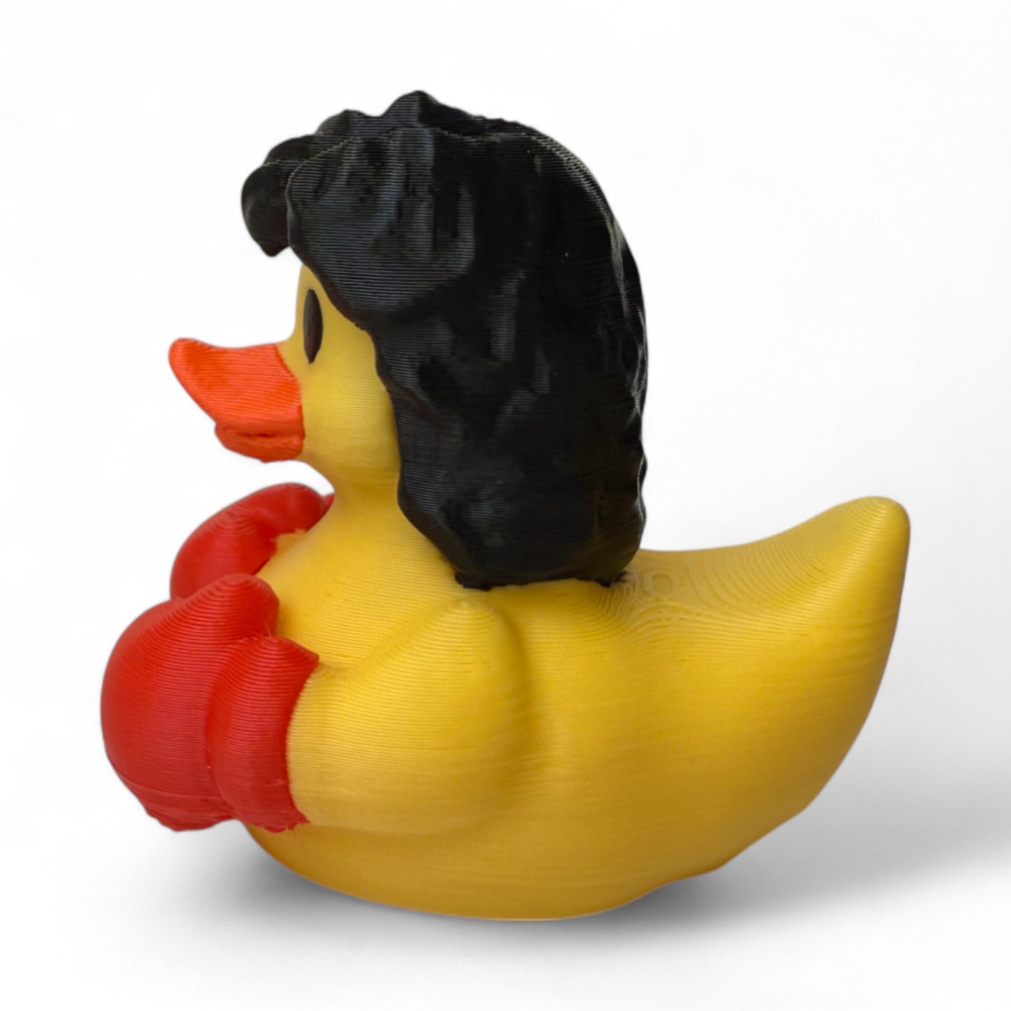 Boxing Duck – 3D-Printed Boxer Duck with American Spirit & Fighting Stance 3D-Printed Duck - Jeep Accessory - Rubber Duck - Great for ducking