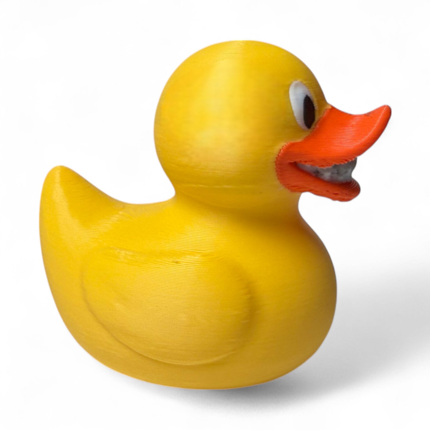 Braces Duck – A Smile-Filled Duck for Orthodontists, Kids & Dental Fans 3D-Printed Duck - Jeep Accessory - Rubber Duck - Great for ducking