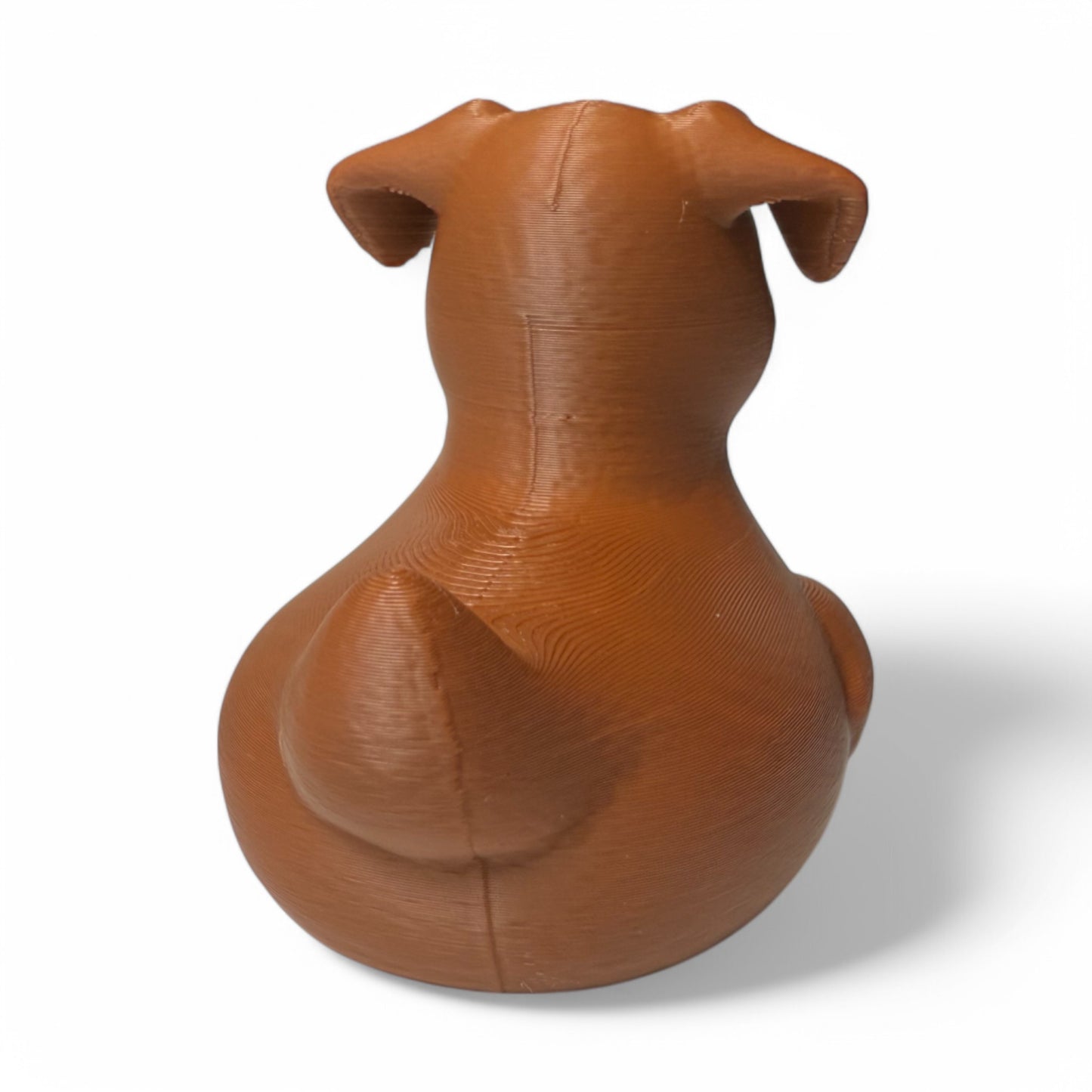 Brown Lab Pitbull Duck – Dog Duck Collectible with Loyal Pup Energy & Big-Hearted Charm 3D-Printed Duck - Jeep Accessory - Rubber Duck - Great for ducking