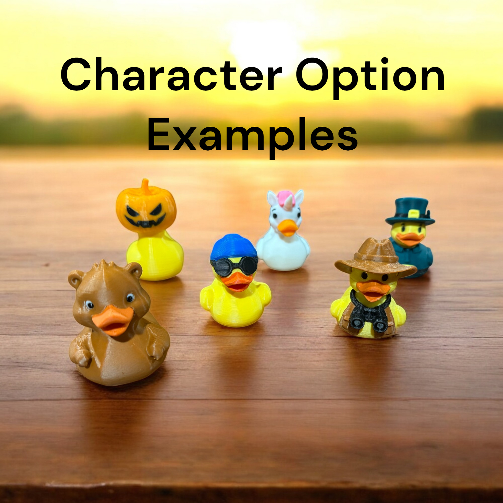 Build Your Own Duck! 3D-Printed Duck - Jeep Accessory - Rubber Duck - Great for ducking