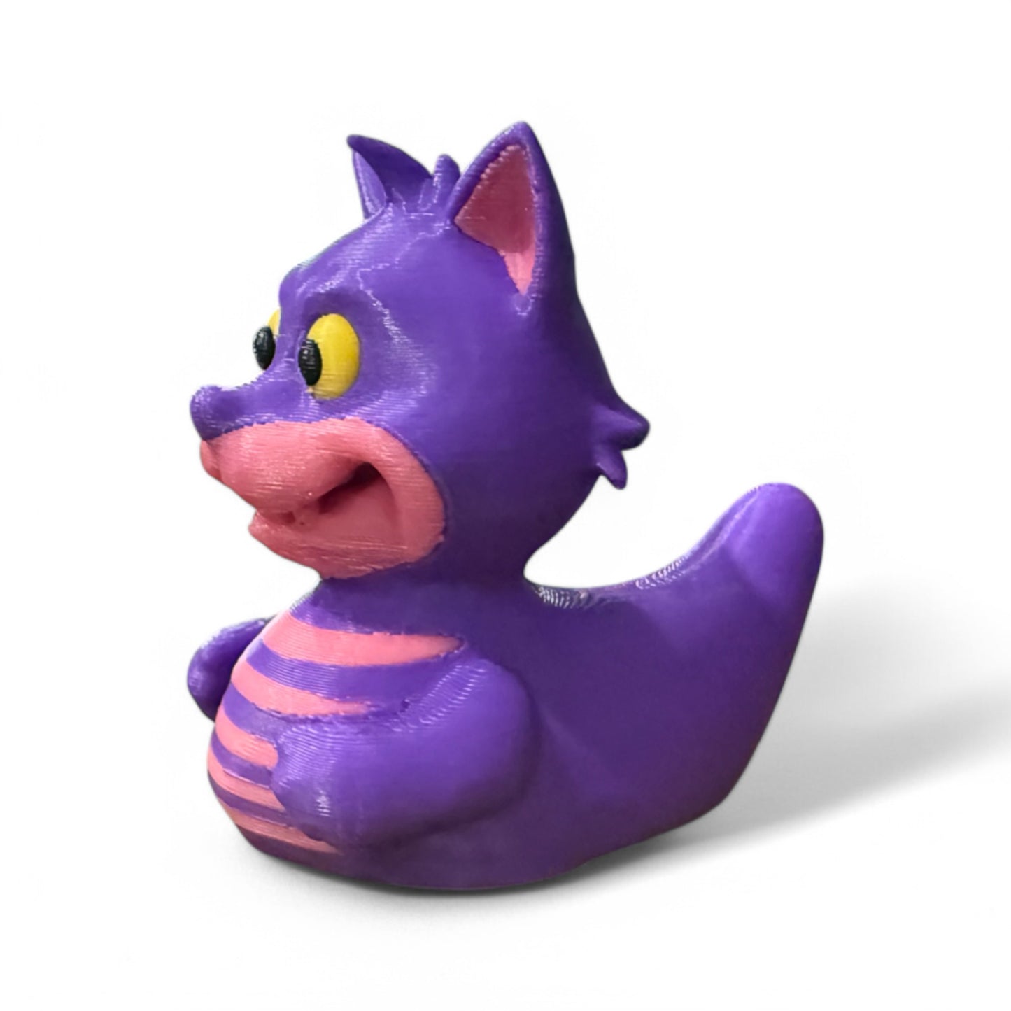 Cheshire Cat Duck 3D-Printed Duck - Jeep Accessory - Rubber Duck - Great for ducking