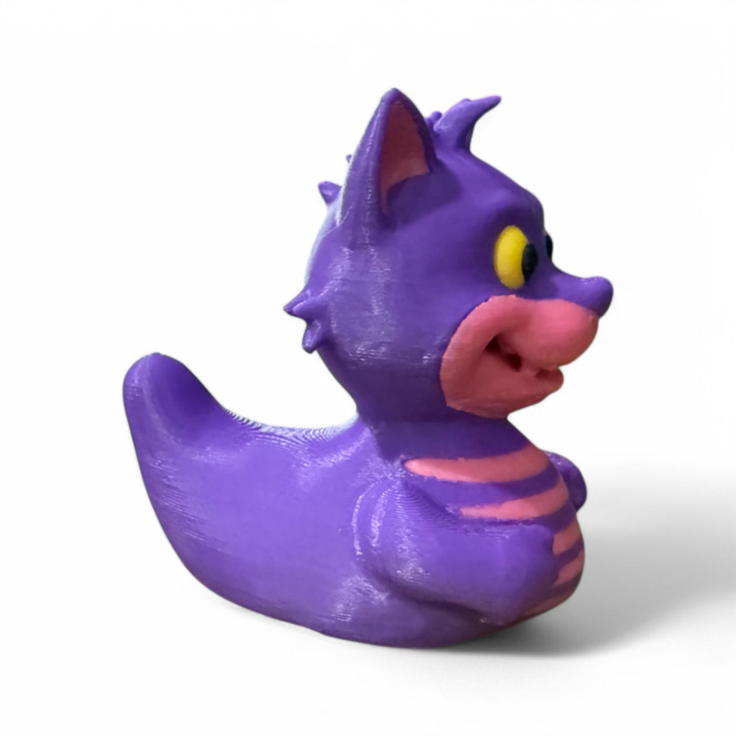 Cheshire Cat Duck 3D-Printed Duck - Jeep Accessory - Rubber Duck - Great for ducking