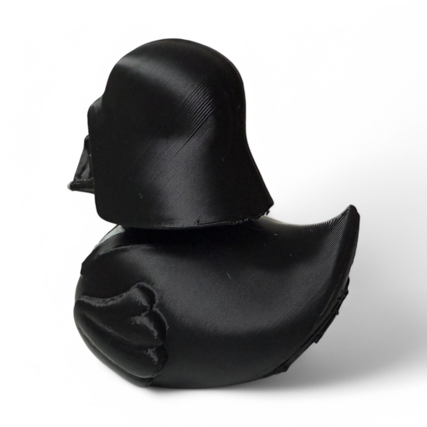 Dark Quack – 3D-Printed Duck Collectible with Mask, Cape & Galactic Power 3D-Printed Duck - Jeep Accessory - Rubber Duck - Great for ducking