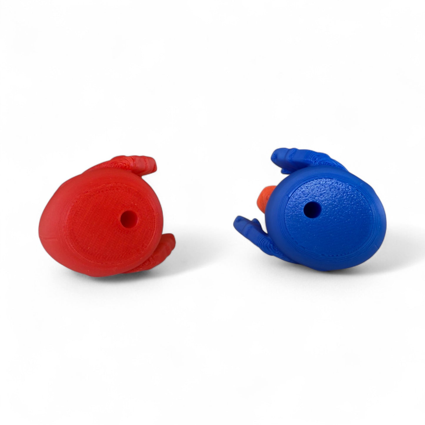 Duck’em Up Robots – Red vs. Blue Battle Ducks | Nostalgic Toy Ducks 3D-Printed Duck - Jeep Accessory - Rubber Duck - Great for ducking