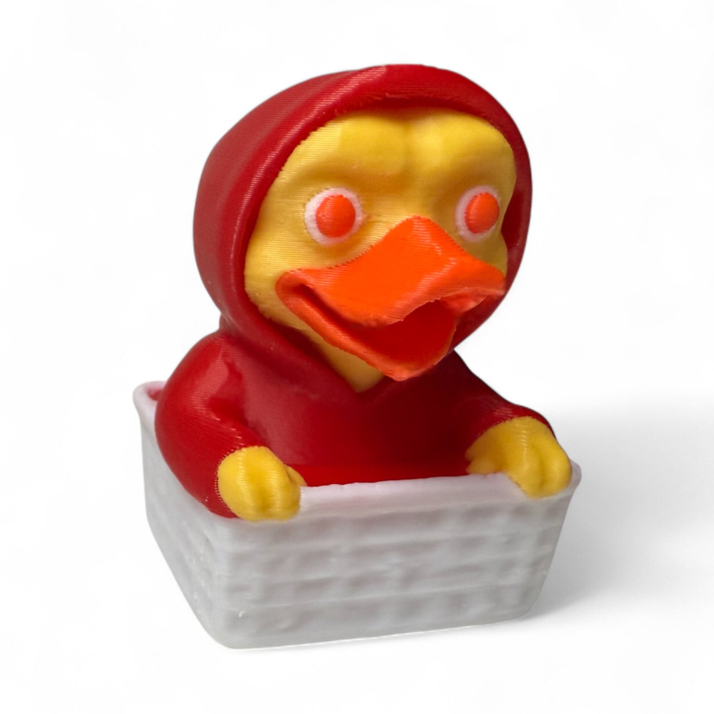 E.D.T. – Extra-Duck Terrestrial Alien Duck for Vehicle Dashboard and Sci-Fi Fans 3D-Printed Duck - Jeep Accessory - Rubber Duck - Great for ducking