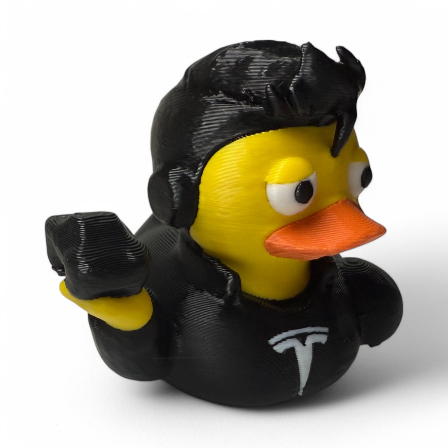 Elon Duck – 3D-Printed Duck with Genius Vibes & Mini Electric Ride 3D-Printed Duck - Jeep Accessory - Rubber Duck - Great for ducking
