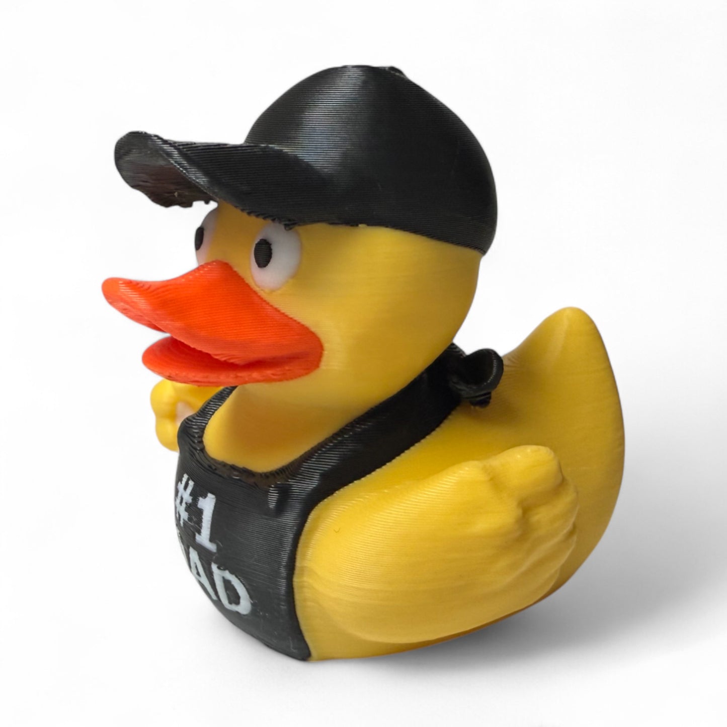 Father’s Day Duck – Grill Master Duck with Apron, Hat, and Spatula for Dads Dashboard 3D-Printed Duck - Jeep Accessory - Rubber Duck - Great for ducking