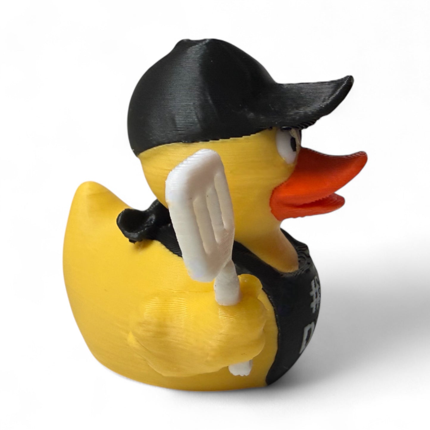 Father’s Day Duck – Grill Master Duck with Apron, Hat, and Spatula for Dads Dashboard 3D-Printed Duck - Jeep Accessory - Rubber Duck - Great for ducking