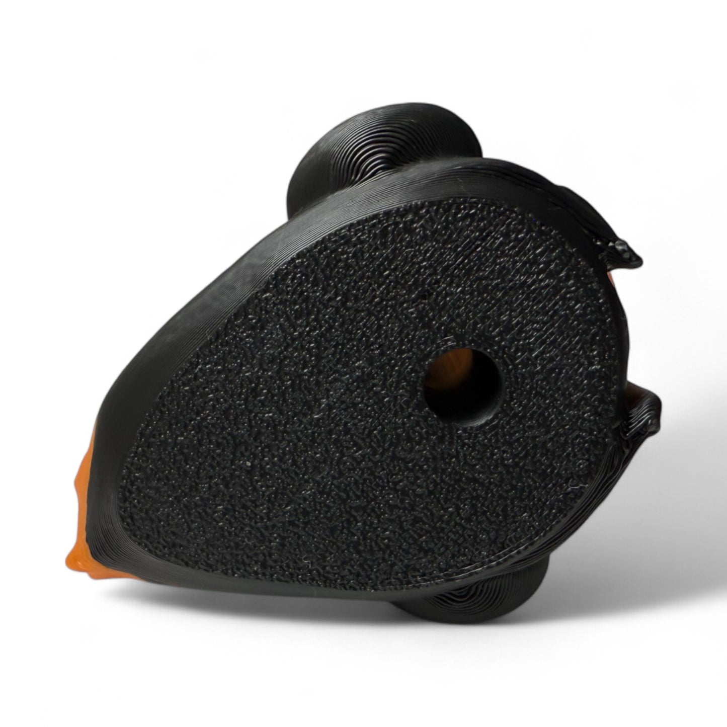 Flaming Skull Biker Duck – 3D-Printed Duck with Skull Fire and Attitude 3D-Printed Duck - Jeep Accessory - Rubber Duck - Great for ducking