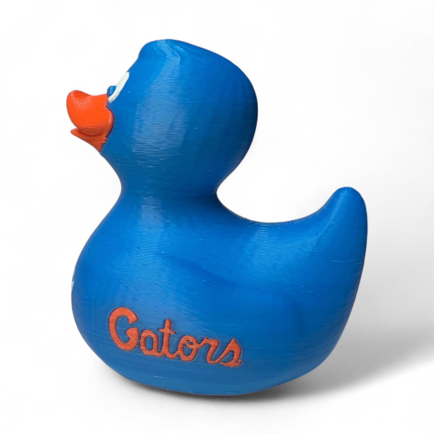 Florida Gators Duck – Official 3D-Printed Duck in Bold Orange & Blue Gator Spirit 3D-Printed Duck - Jeep Accessory - Rubber Duck - Great for ducking