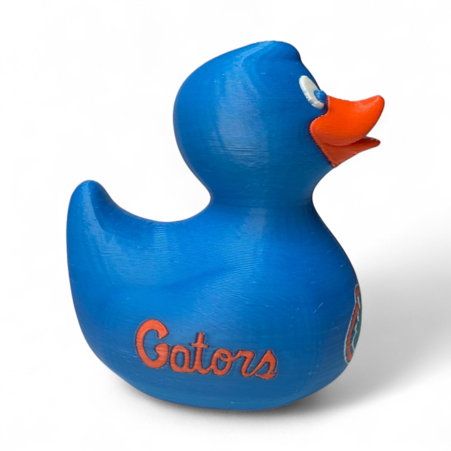 Florida Gators Duck – Official 3D-Printed Duck in Bold Orange & Blue Gator Spirit 3D-Printed Duck - Jeep Accessory - Rubber Duck - Great for ducking