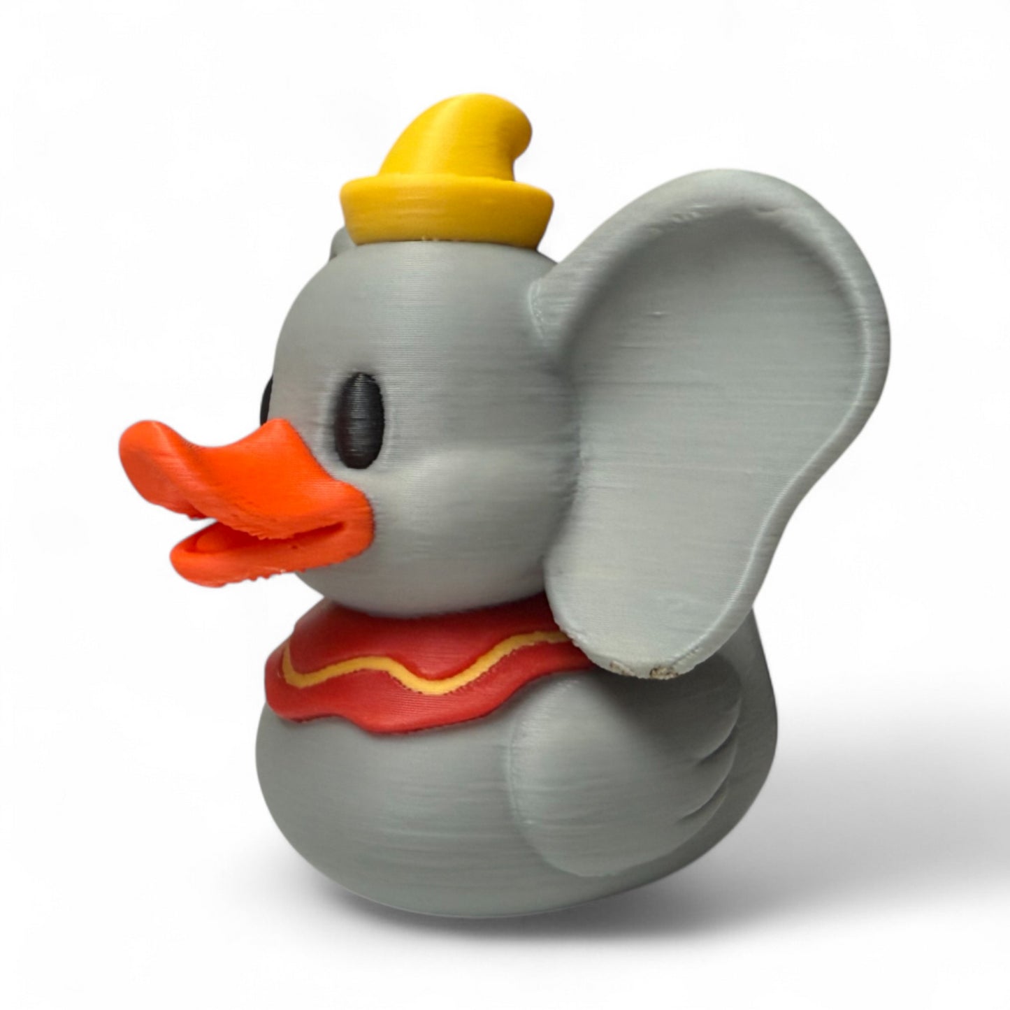 Flying Elephant Duck: a whimsical off-road adventure collectible duck 3D-Printed Duck - Jeep Accessory - Rubber Duck - Great for ducking