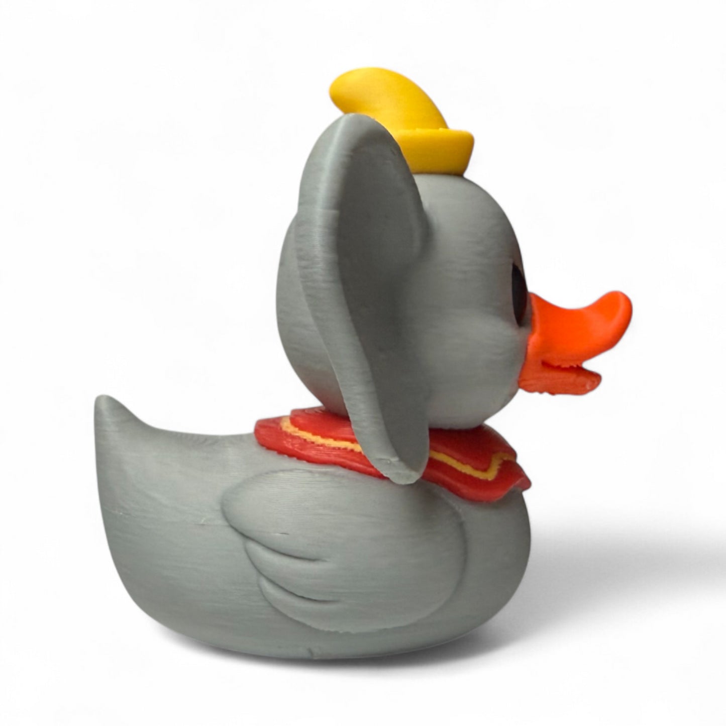Flying Elephant Duck: a whimsical off-road adventure collectible duck 3D-Printed Duck - Jeep Accessory - Rubber Duck - Great for ducking