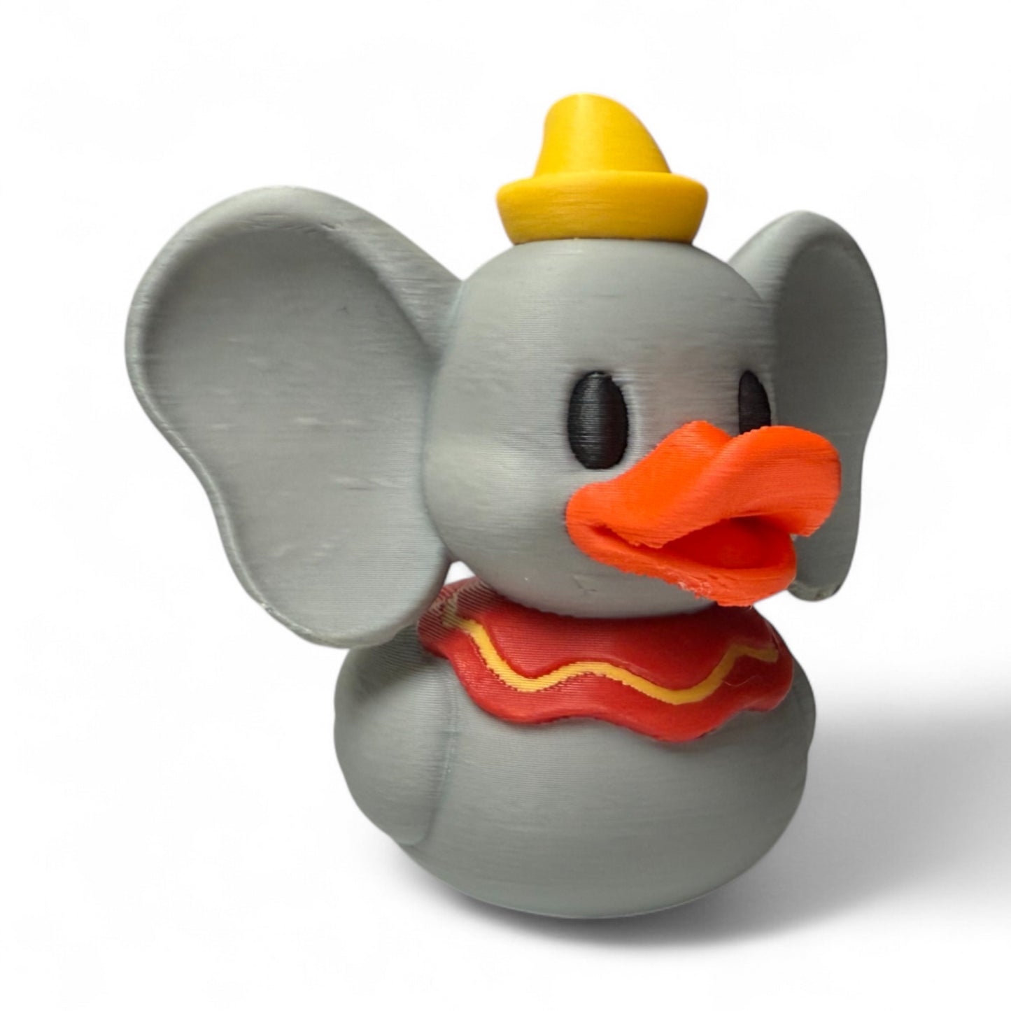 Flying Elephant Duck: a whimsical off-road adventure collectible duck 3D-Printed Duck - Jeep Accessory - Rubber Duck - Great for ducking