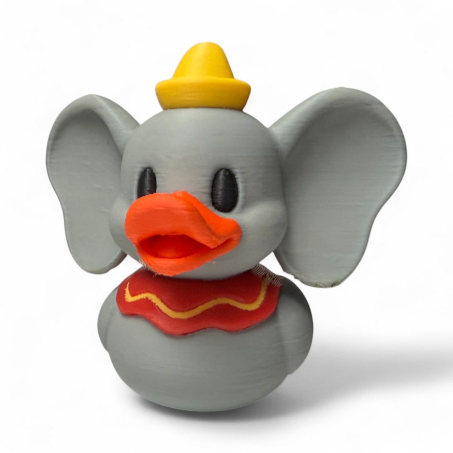 Flying Elephant Duck: a whimsical off-road adventure collectible duck 3D-Printed Duck - Jeep Accessory - Rubber Duck - Great for ducking