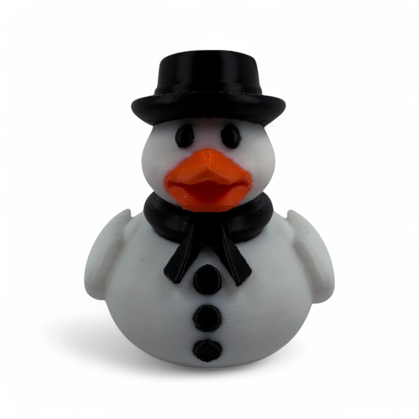 Frosty The Snowman Duck 3D-Printed Duck - Jeep Accessory - Rubber Duck - Great for ducking