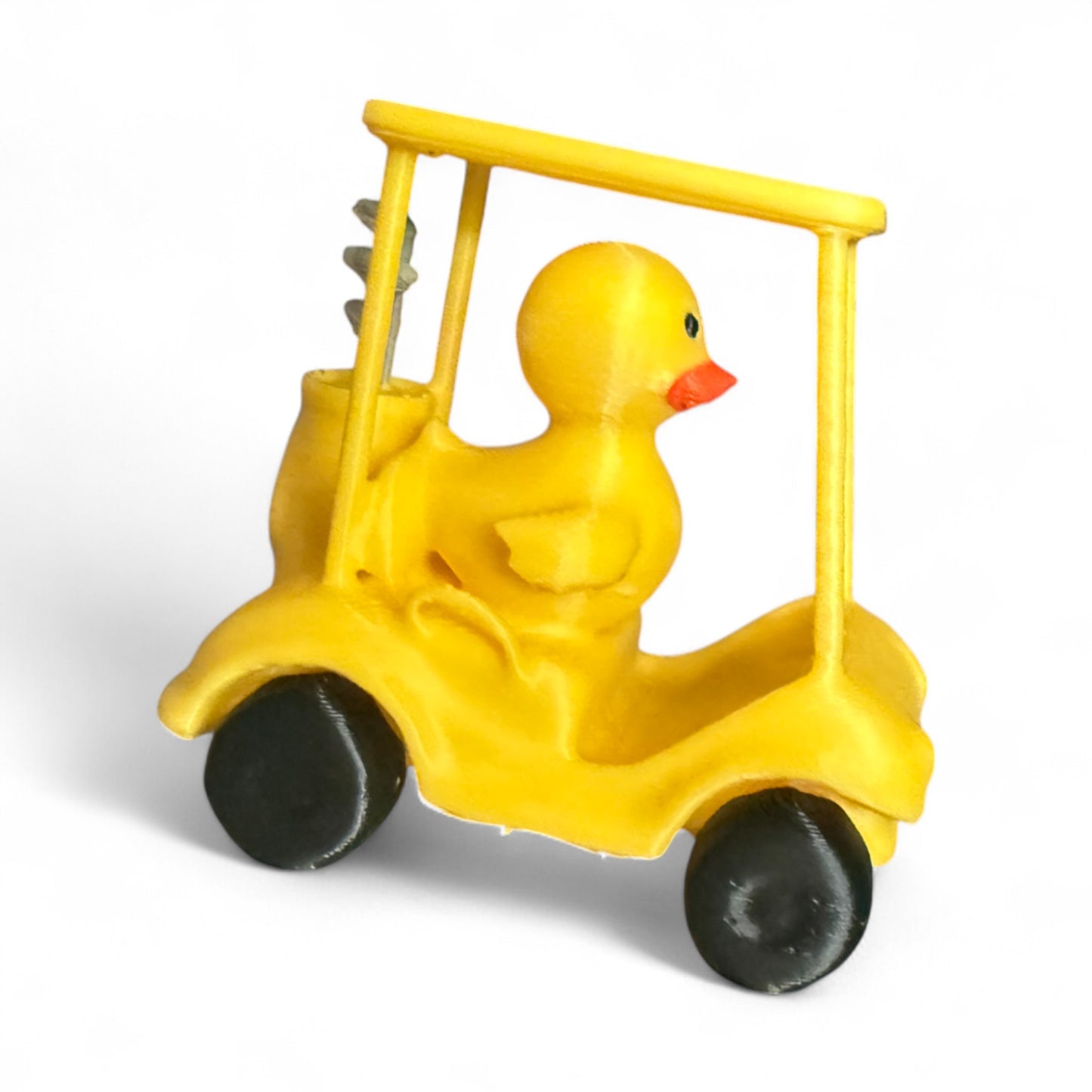 Golf Cart Duck – Funny 3D Printed Duck for Golfers & Jeep Ducking 3D-Printed Duck - Jeep Accessory - Rubber Duck - Great for ducking