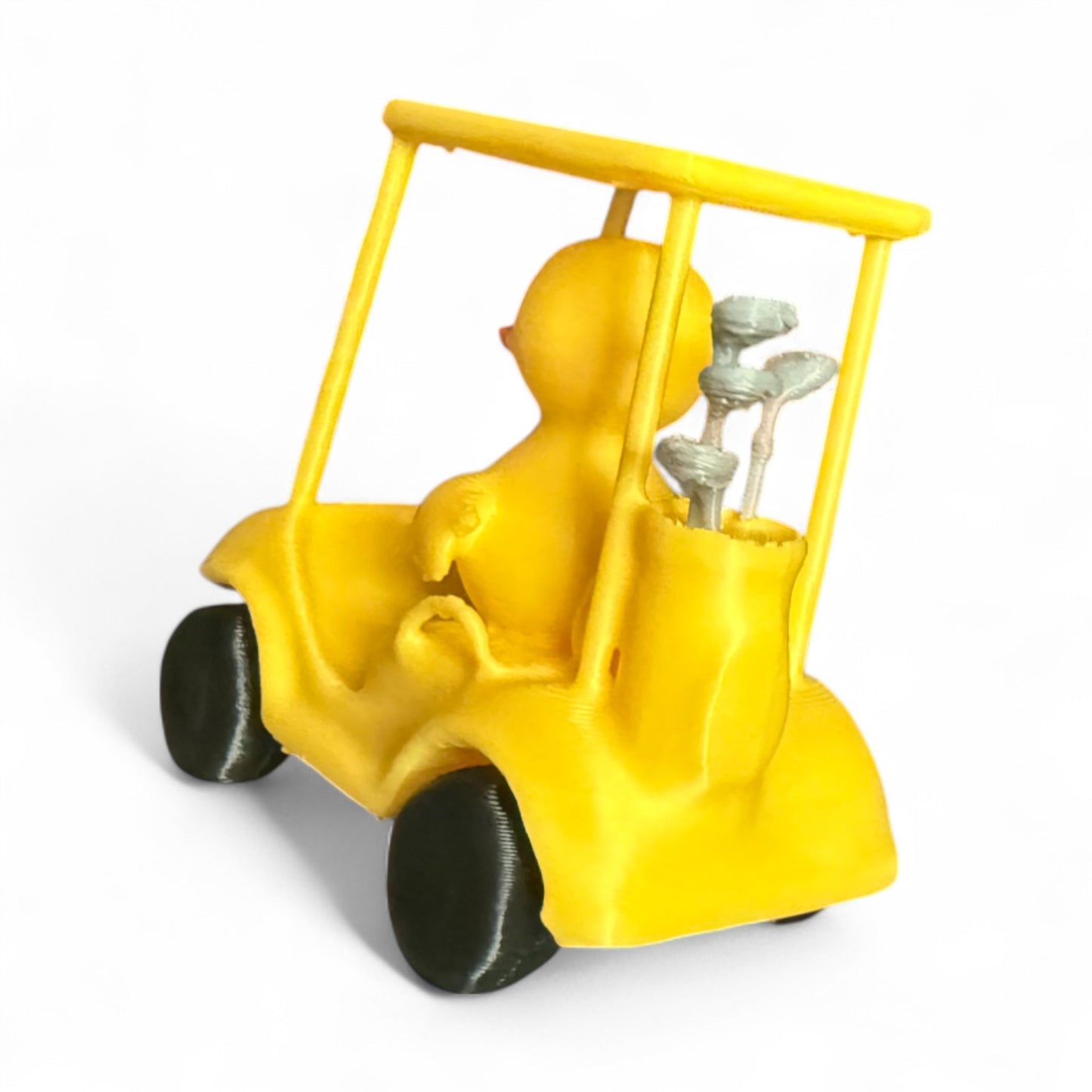 Golf Cart Duck – Funny 3D Printed Duck for Golfers & Jeep Ducking 3D-Printed Duck - Jeep Accessory - Rubber Duck - Great for ducking