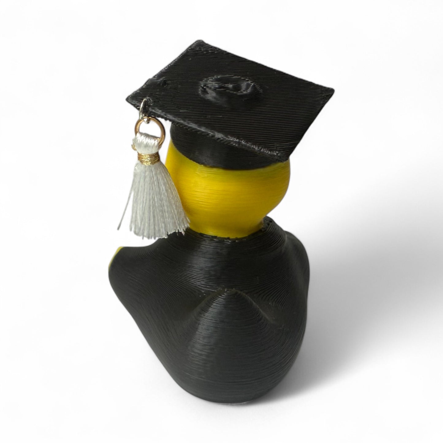 Graduation Duck – 3D-Printed Duck with Cap, Tassel & Class of 2025 Robe 3D-Printed Duck - Jeep Accessory - Rubber Duck - Great for ducking