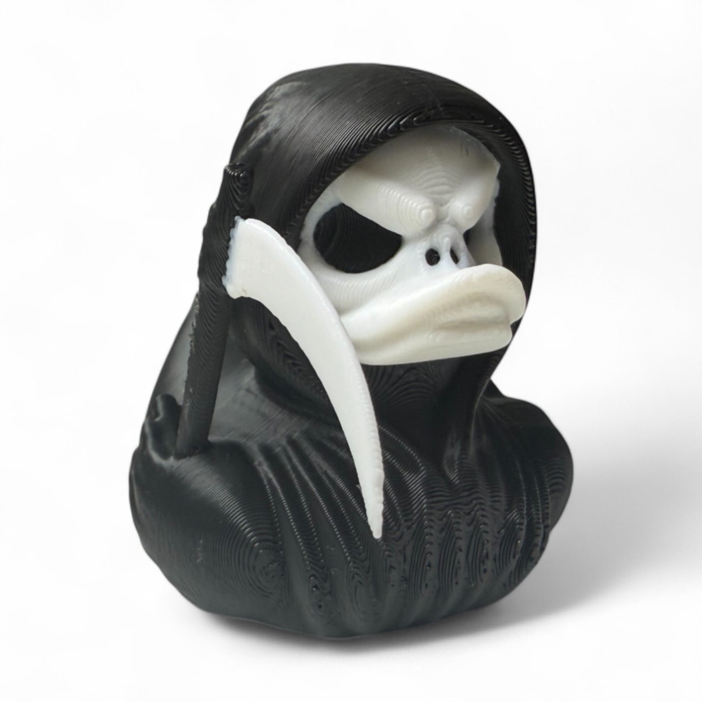 Grim Reaper Duck – Death Has Never Looked This Adorable 3D-Printed Duck - Jeep Accessory - Rubber Duck - Great for ducking