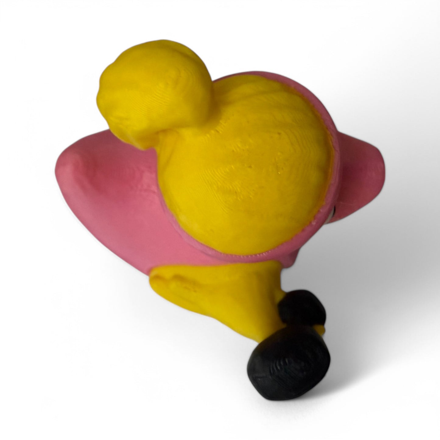 Gym Girl Duck – 3D-Printed Fitness Duck with Headband, Dumbbell & Sass 3D-Printed Duck - Jeep Accessory - Rubber Duck - Great for ducking