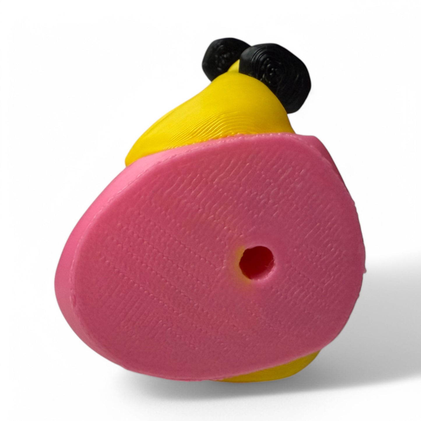 Gym Girl Duck – 3D-Printed Fitness Duck with Headband, Dumbbell & Sass 3D-Printed Duck - Jeep Accessory - Rubber Duck - Great for ducking