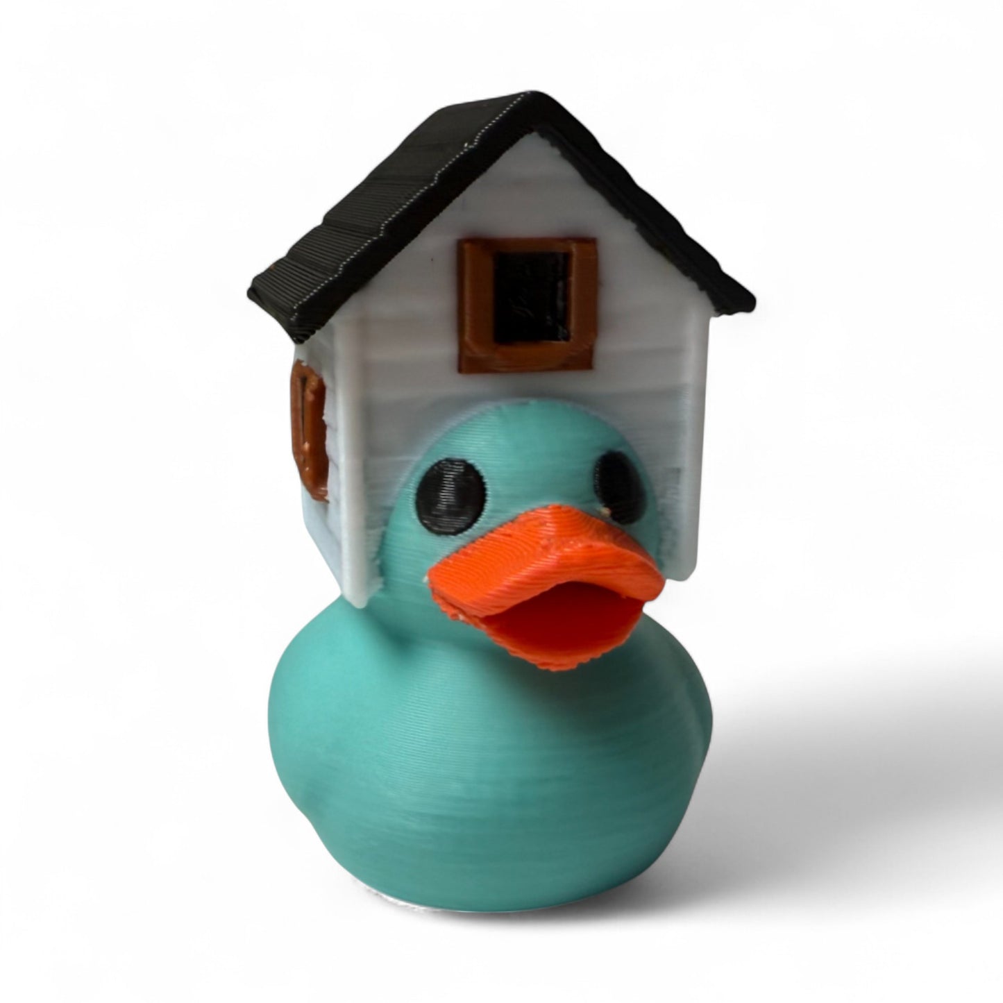 House Duck | Realtor Duck | The Quirky Quack with Real Estate on the Brain 3D-Printed Duck - Jeep Accessory - Rubber Duck - Great for ducking