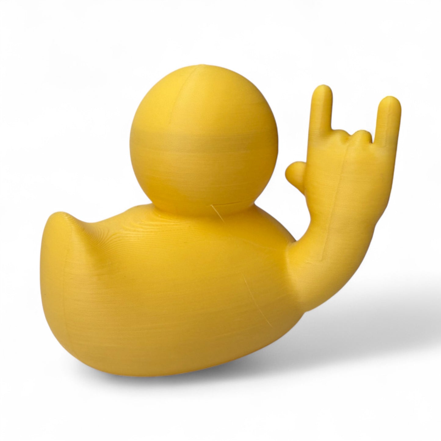 I Love You Sign Language Duck – 3D-Printed Duck Using ASL to Share Love & Kindness 3D-Printed Duck - Jeep Accessory - Rubber Duck - Great for ducking