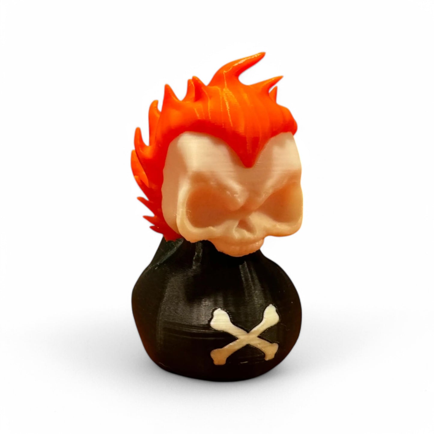 Inferno Skull Duck 3D-Printed Duck - Jeep Accessory - Rubber Duck - Great for ducking