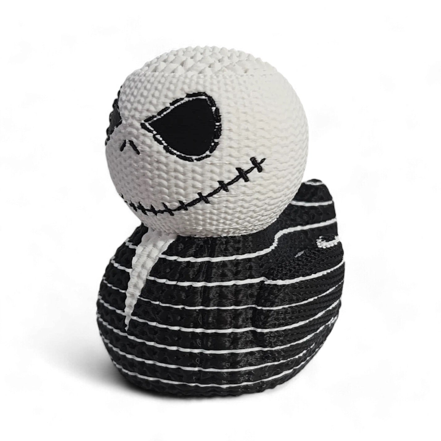 Jack Skellington Duck 3D-Printed Duck - Jeep Accessory - Rubber Duck - Great for ducking