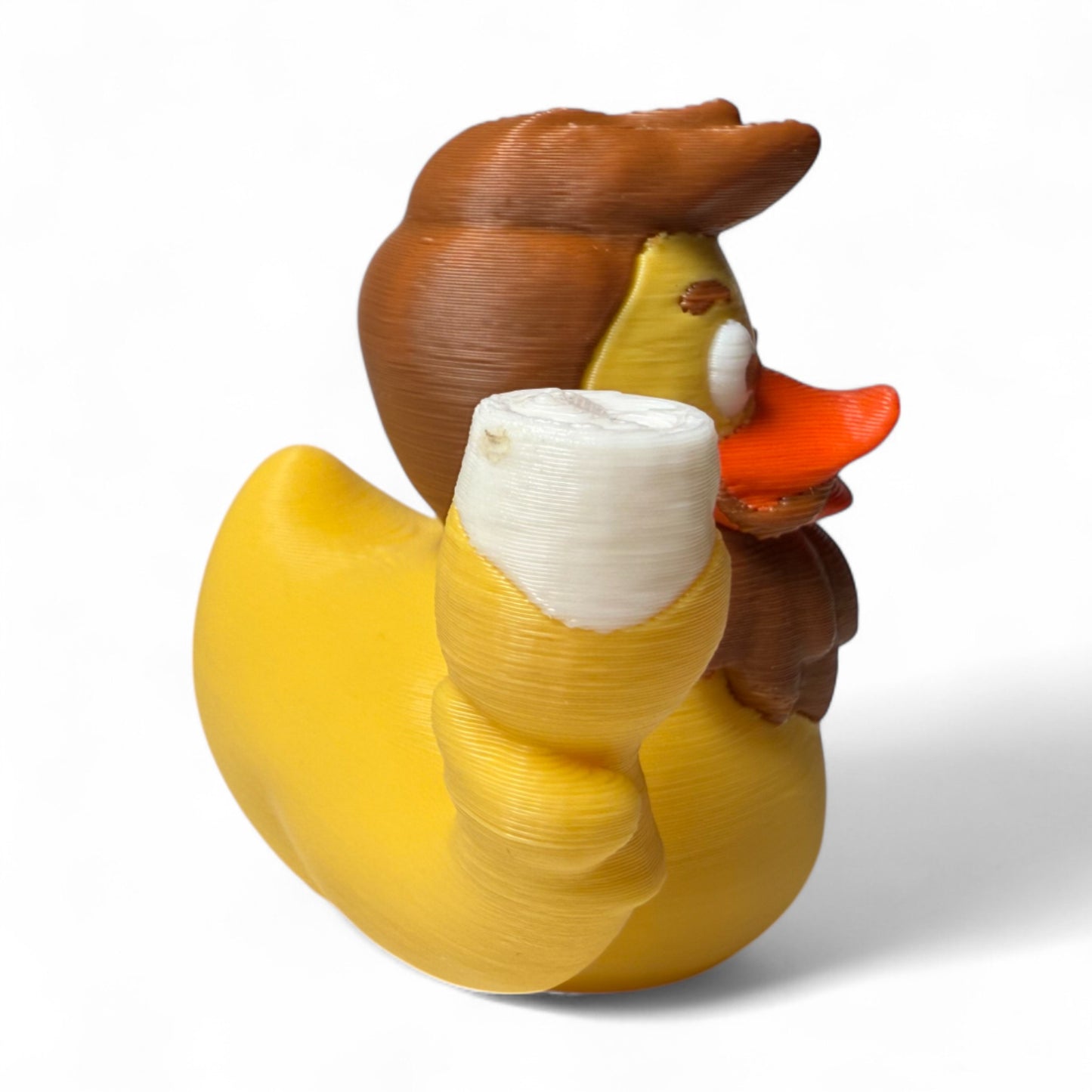 Jamie the IPA Duck – 3D-Printed Beer-Loving Duck with a Crafty Vibe and Mug 3D-Printed Duck - Jeep Accessory - Rubber Duck - Great for ducking