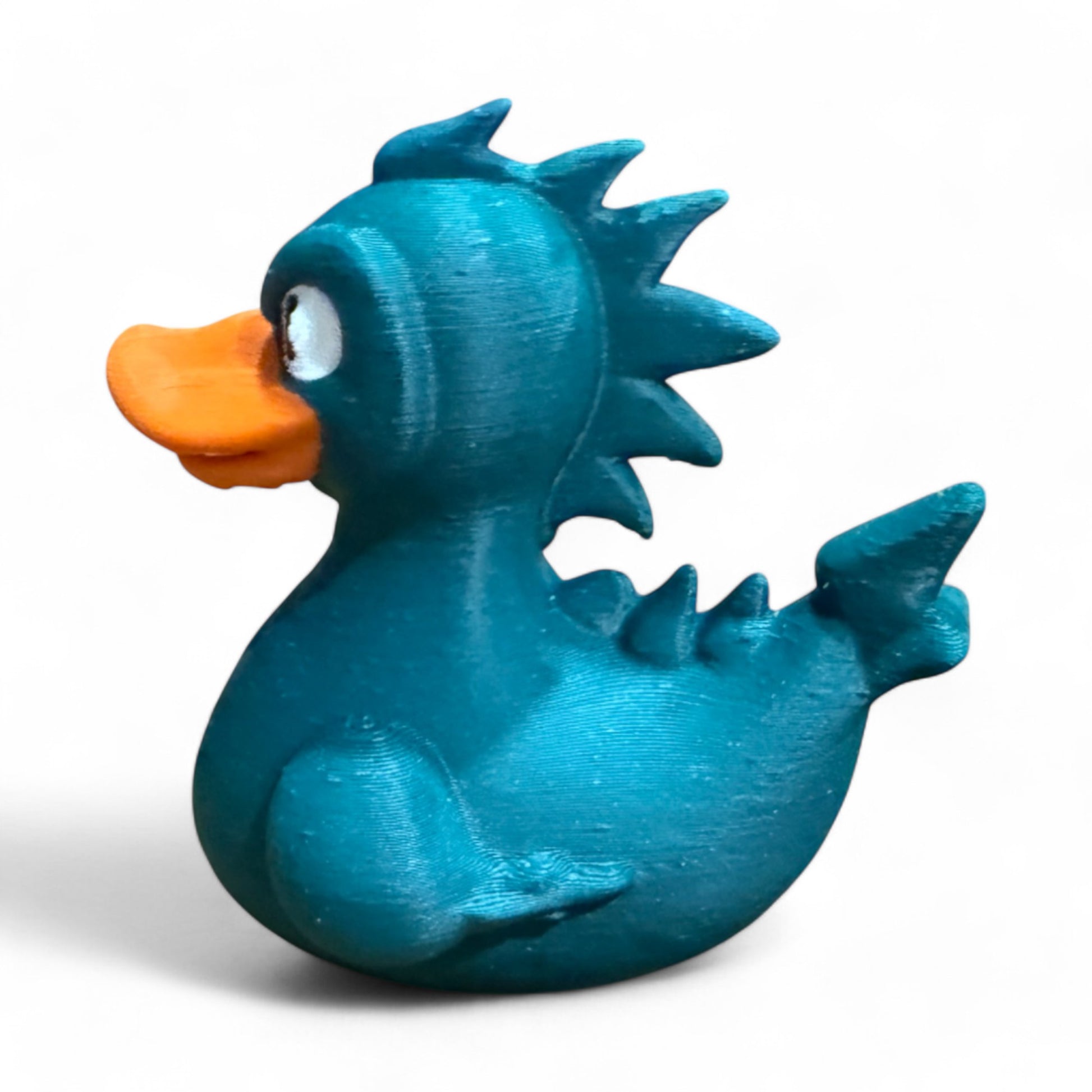 Loch Ness Monster Duck – 3D-Printed Mythical Duck with Serpent Style & Scottish Charm 3D-Printed Duck - Jeep Accessory - Rubber Duck - Great for ducking