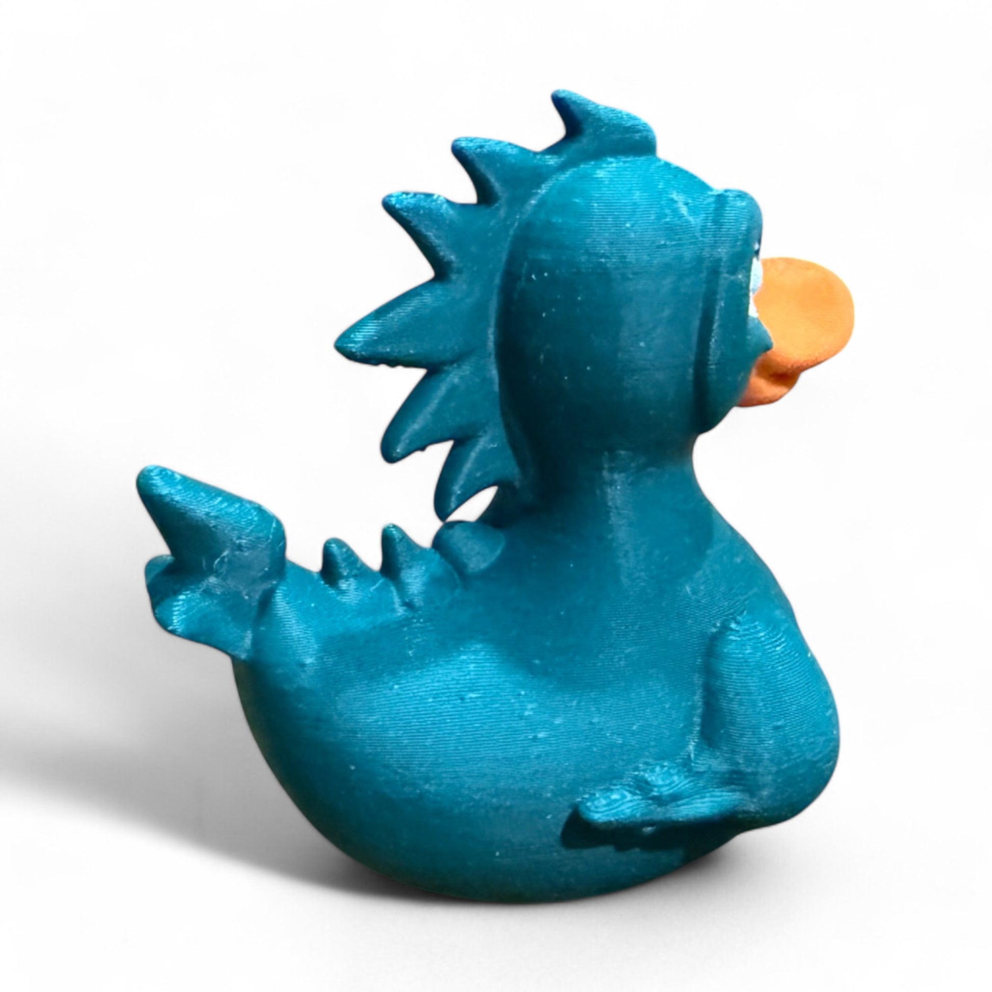 Loch Ness Monster Duck – 3D-Printed Mythical Duck with Serpent Style & Scottish Charm 3D-Printed Duck - Jeep Accessory - Rubber Duck - Great for ducking