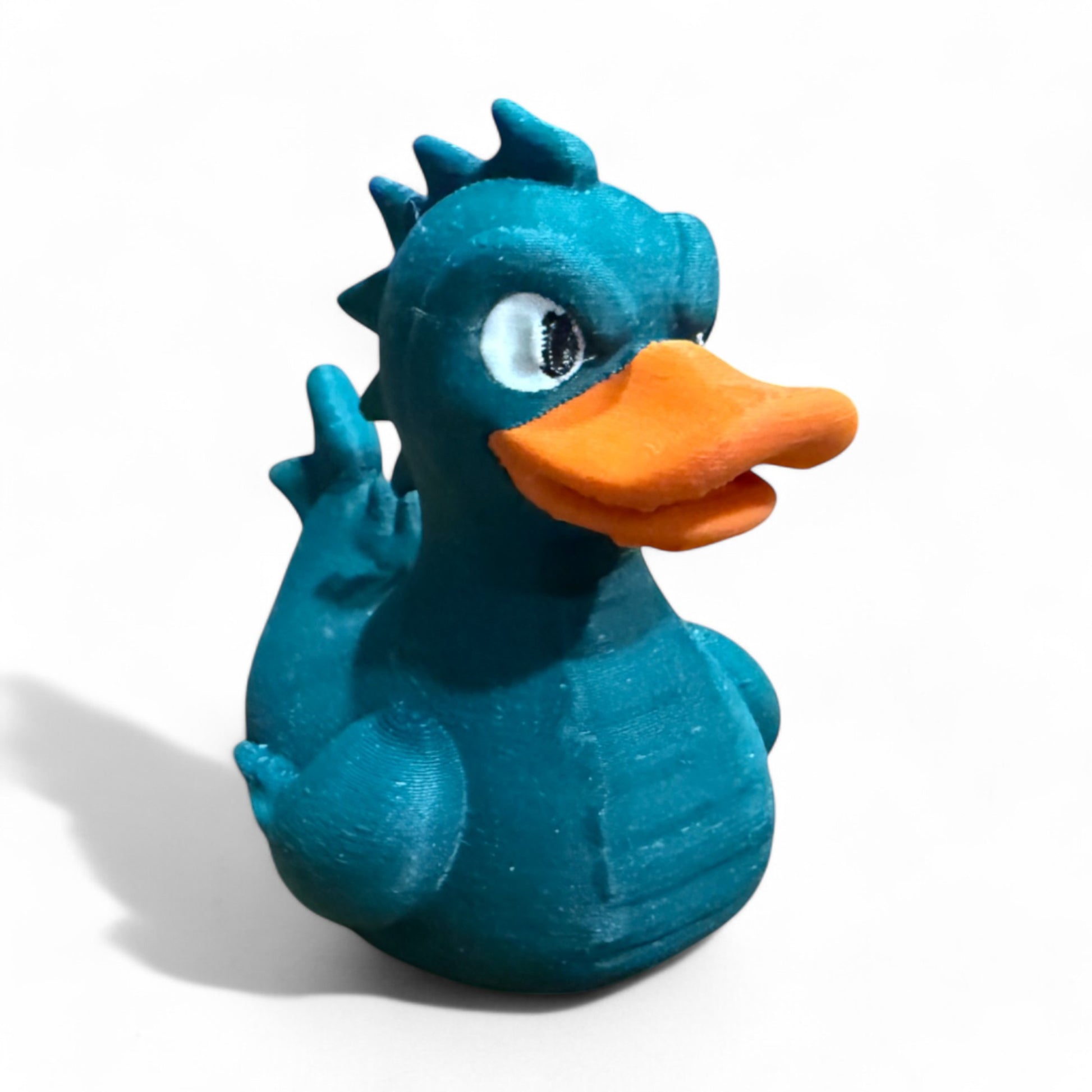 Loch Ness Monster Duck – 3D-Printed Mythical Duck with Serpent Style & Scottish Charm 3D-Printed Duck - Jeep Accessory - Rubber Duck - Great for ducking
