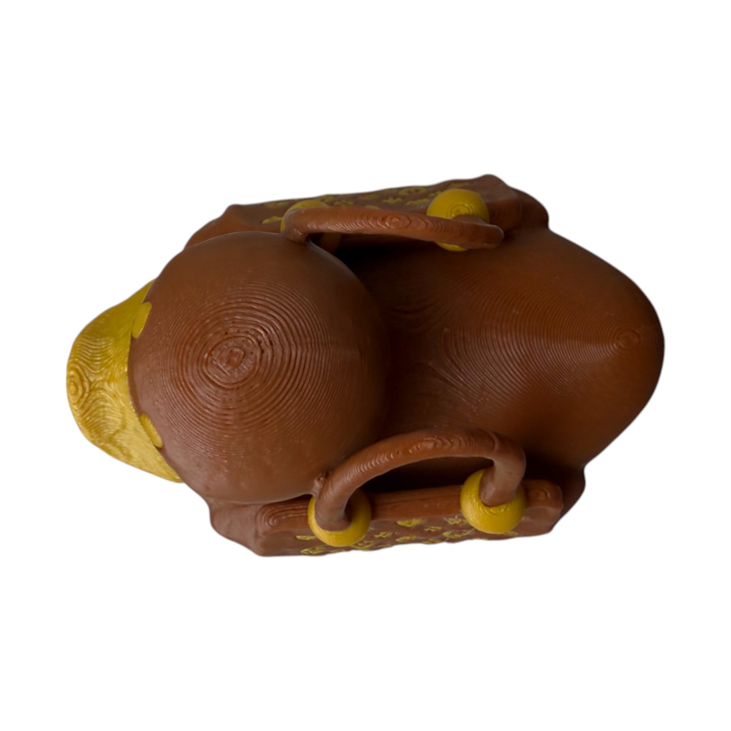 Luxury Purse Duck – 3D-Printed Duck with Chic Handbag-Inspired Style 3D-Printed Duck - Jeep Accessory - Rubber Duck - Great for ducking